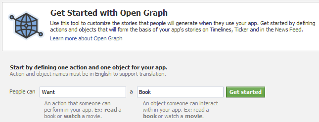 Facebook Open Graph: Step 4