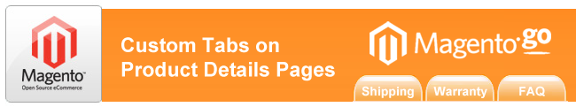 Magento Go product tabs