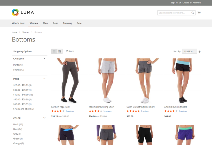 Magento 2 frontend